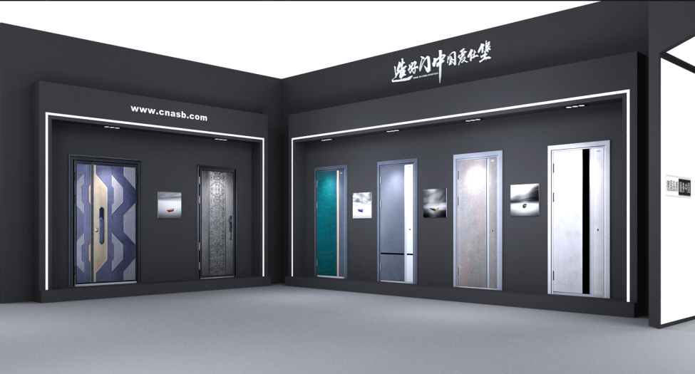 門業專賣店，展廳設計，建材市場裝修設計